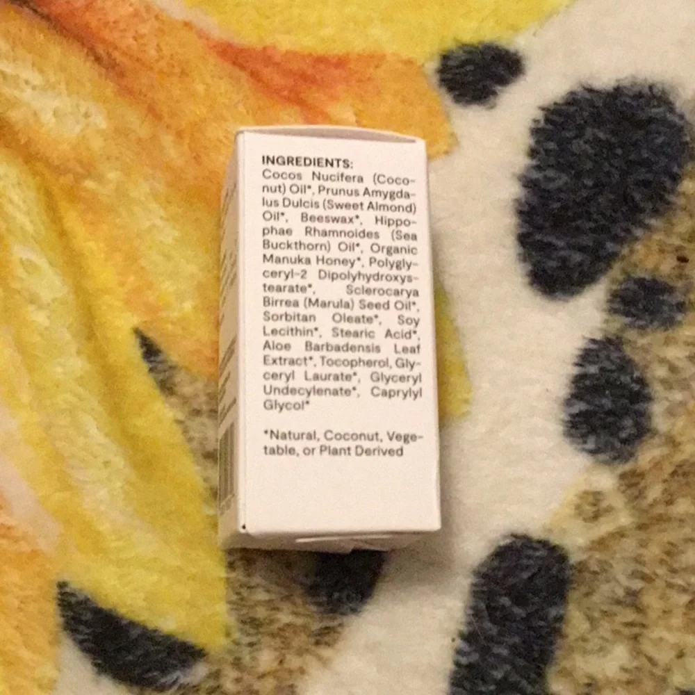 New Blossom Essentials hydration repair honey lip balm